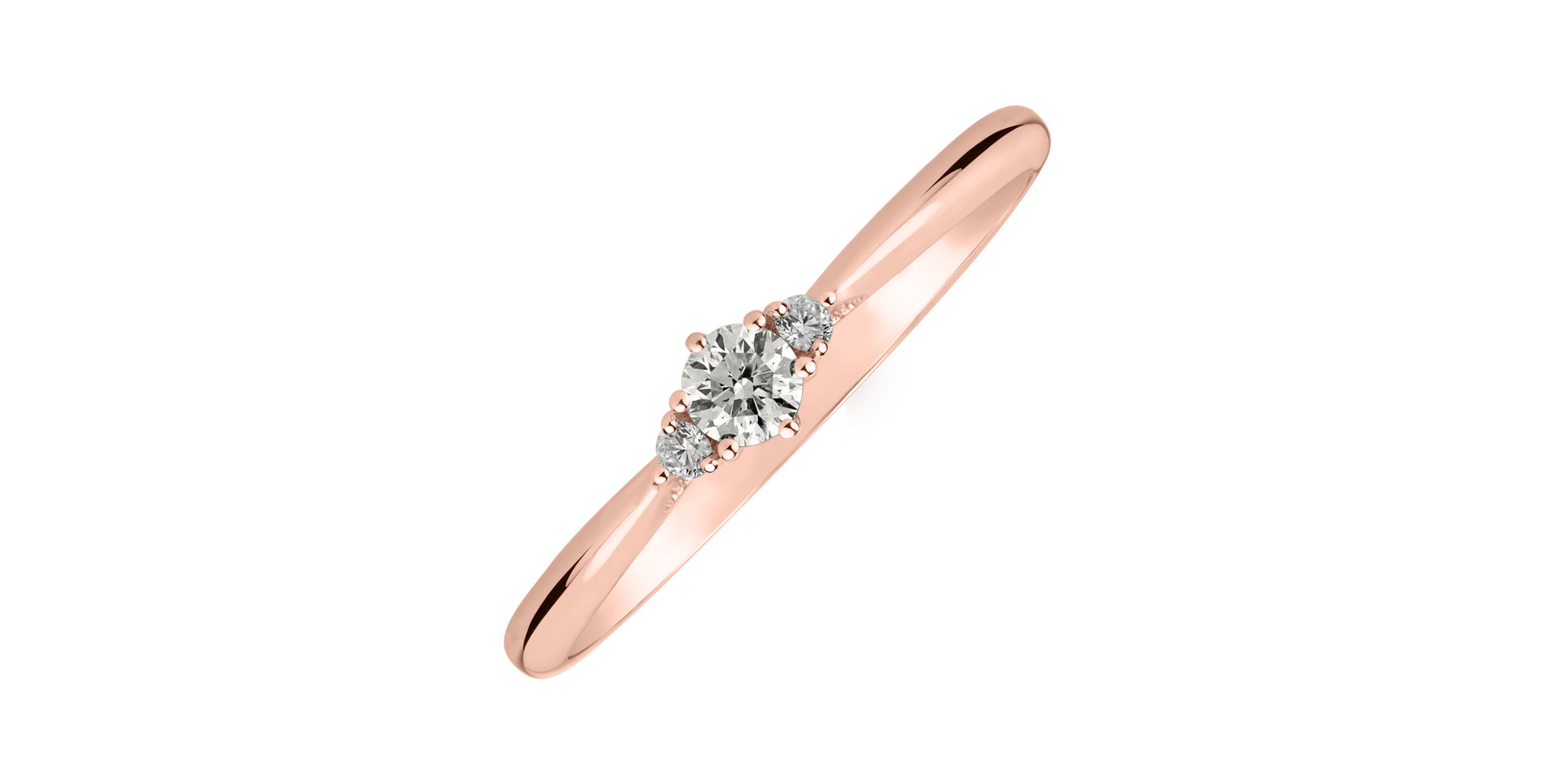 Prsteň s diamantmi Midnight Serenity