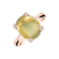 Prsteň s diamantmi a turmalínom Destri2
