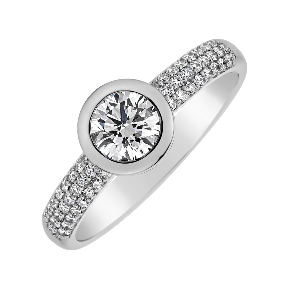 Prsteň s diamantmi Moon Highness