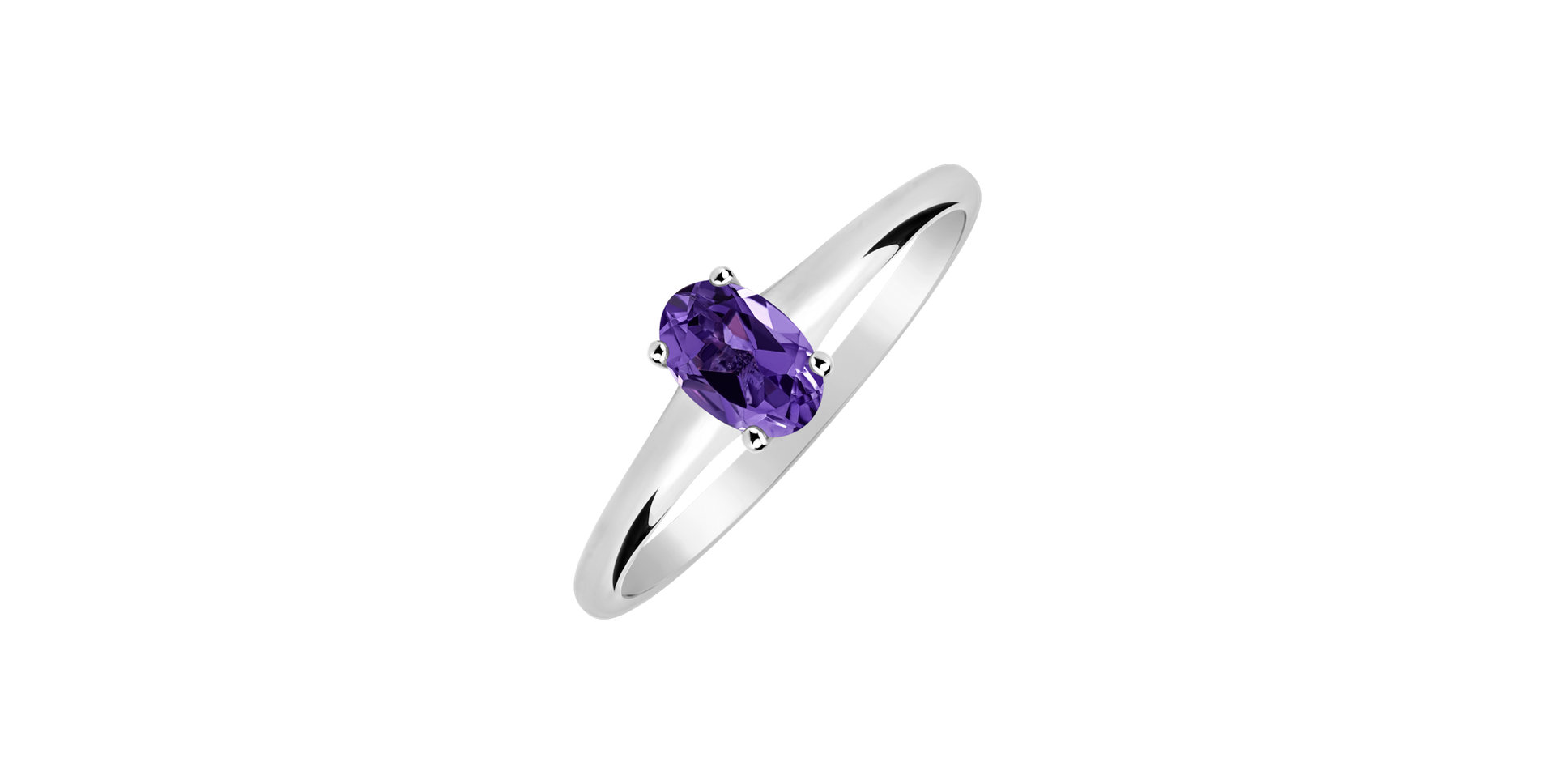 Prsteň s ametystom Mystic Abyss
