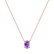 Náhrdelník s ametystom Mystic Depth2