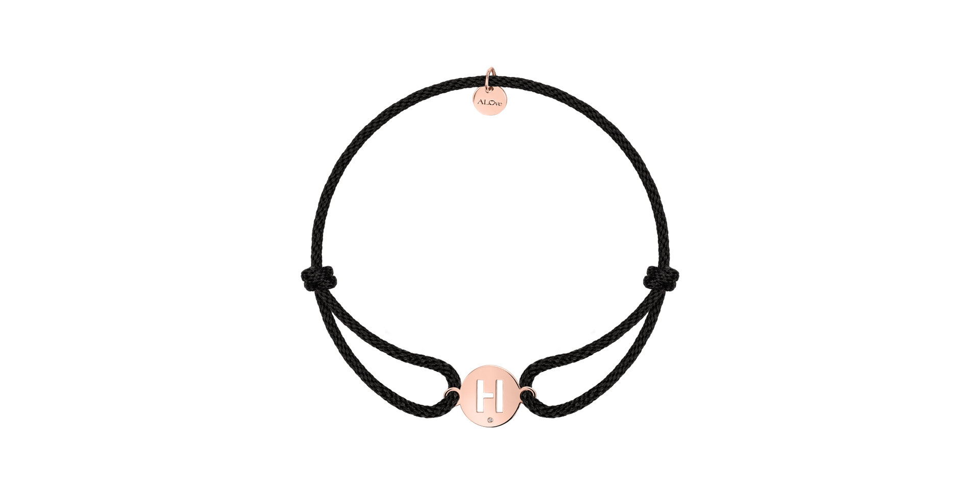 Náramok s diamantom Cut Coin H