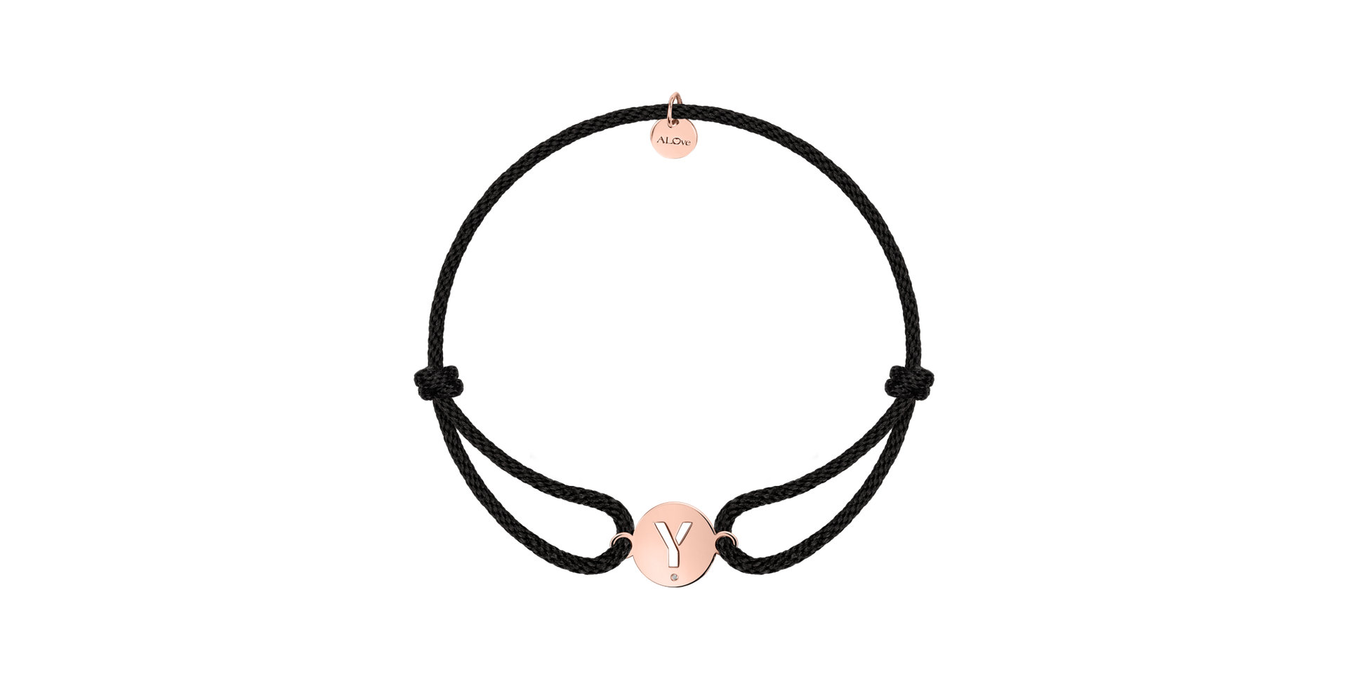 Náramok s diamantom Cut Coin Y