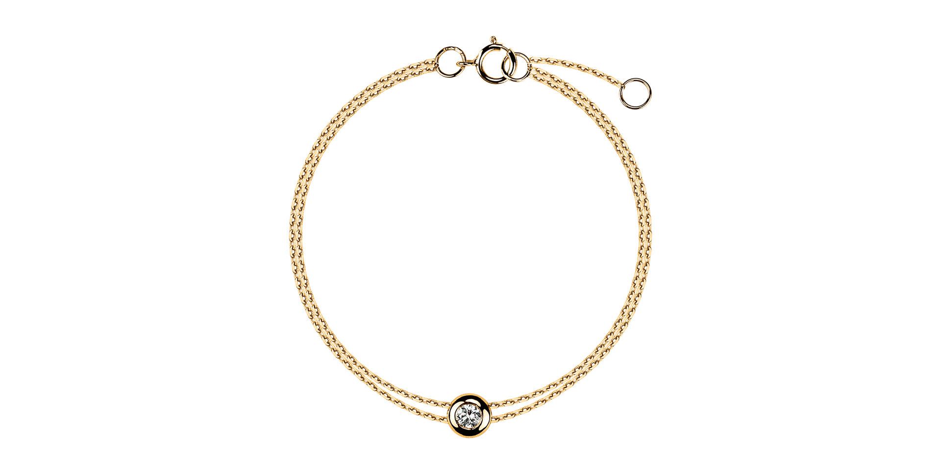 Náramok s diamantom Space Magic