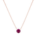 Náhrdelník s rhodolitom Nauticalia2