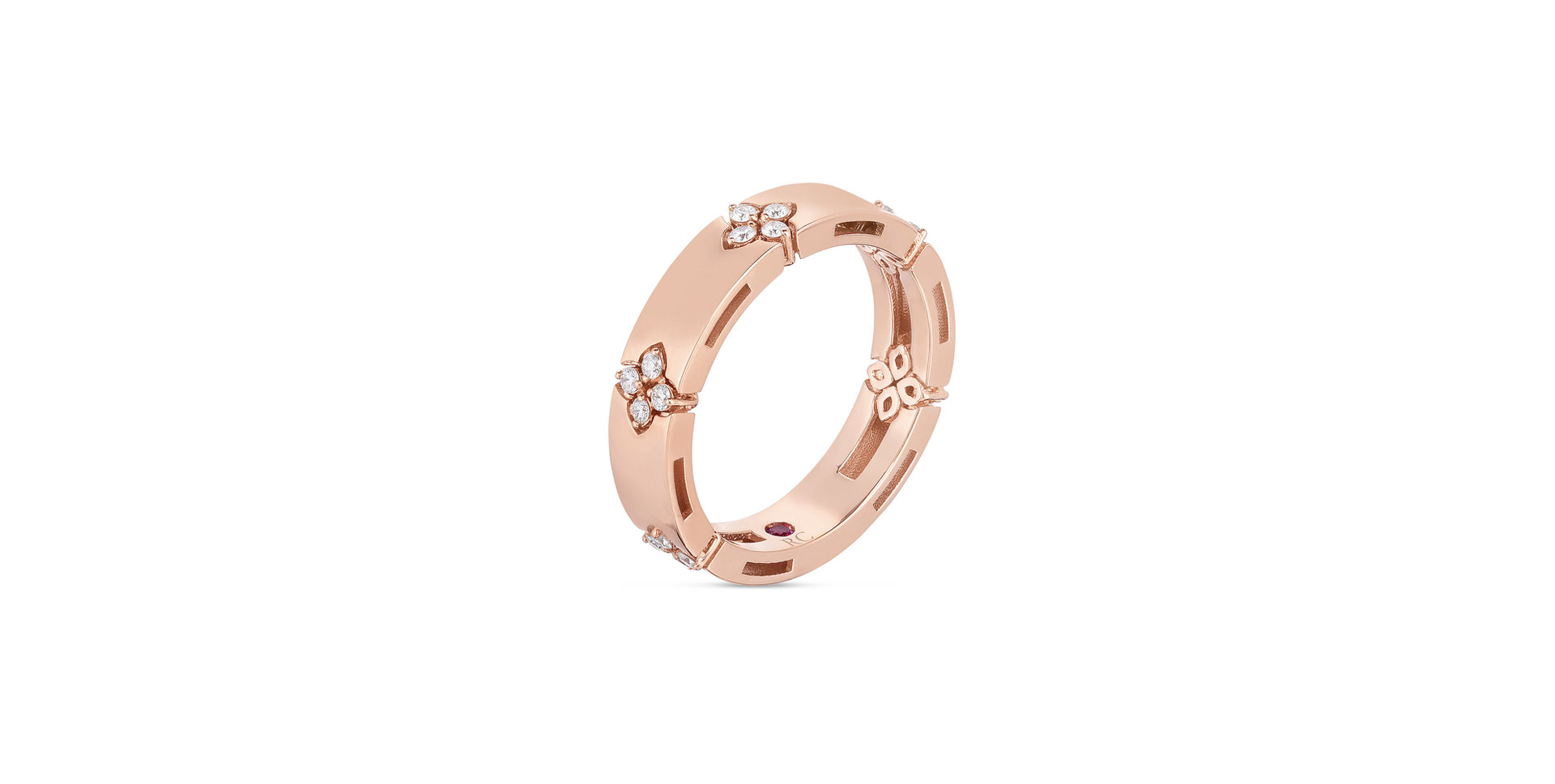 Prsteň s diamantmi Love in Verona