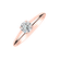Prsteň s diamantom Federica2