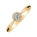 Prsteň s diamantmi Elara2