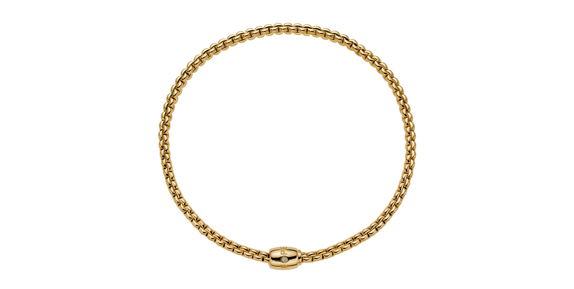 Náhrdelník s diamantmi Flex'it