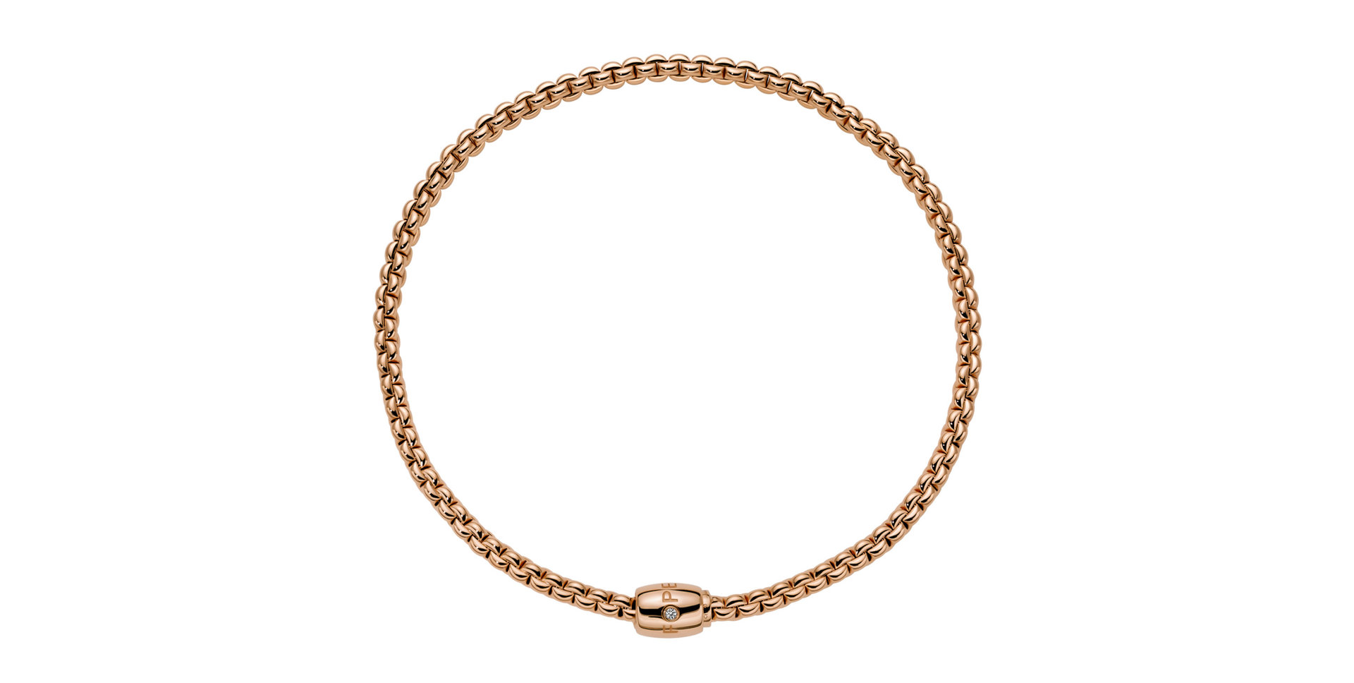 Náhrdelník s diamantmi Flex'it