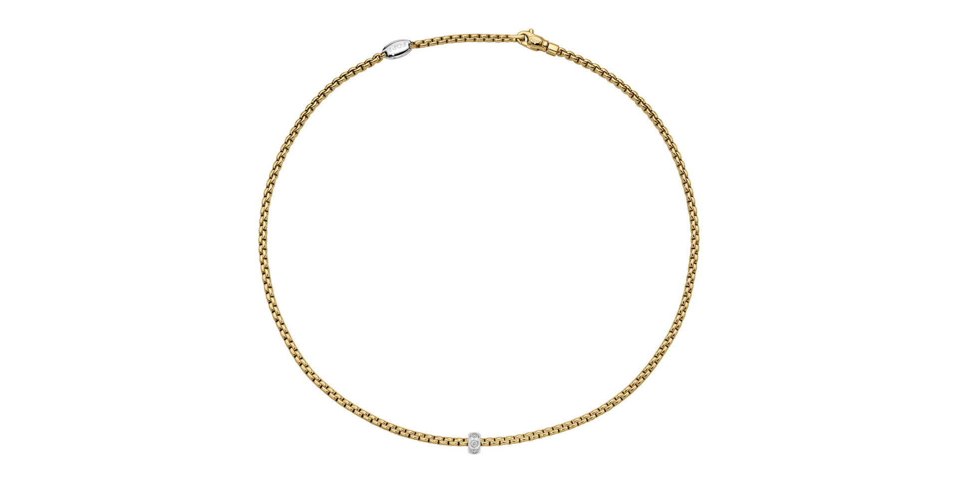 Náhrdelník s diamantmi Eka