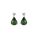 Náušnice s diamantmi a turmalínom Galatea2