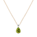 Náhrdelník s diamantom a peridotom Ismene2