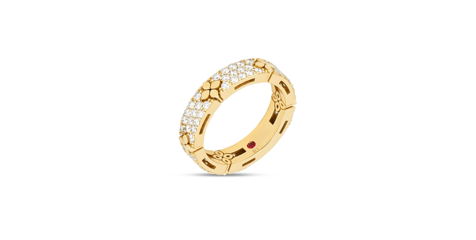 Prsteň s diamantmi Love in Verona