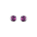 Naušnice s rhodolitom Shiny Dots2