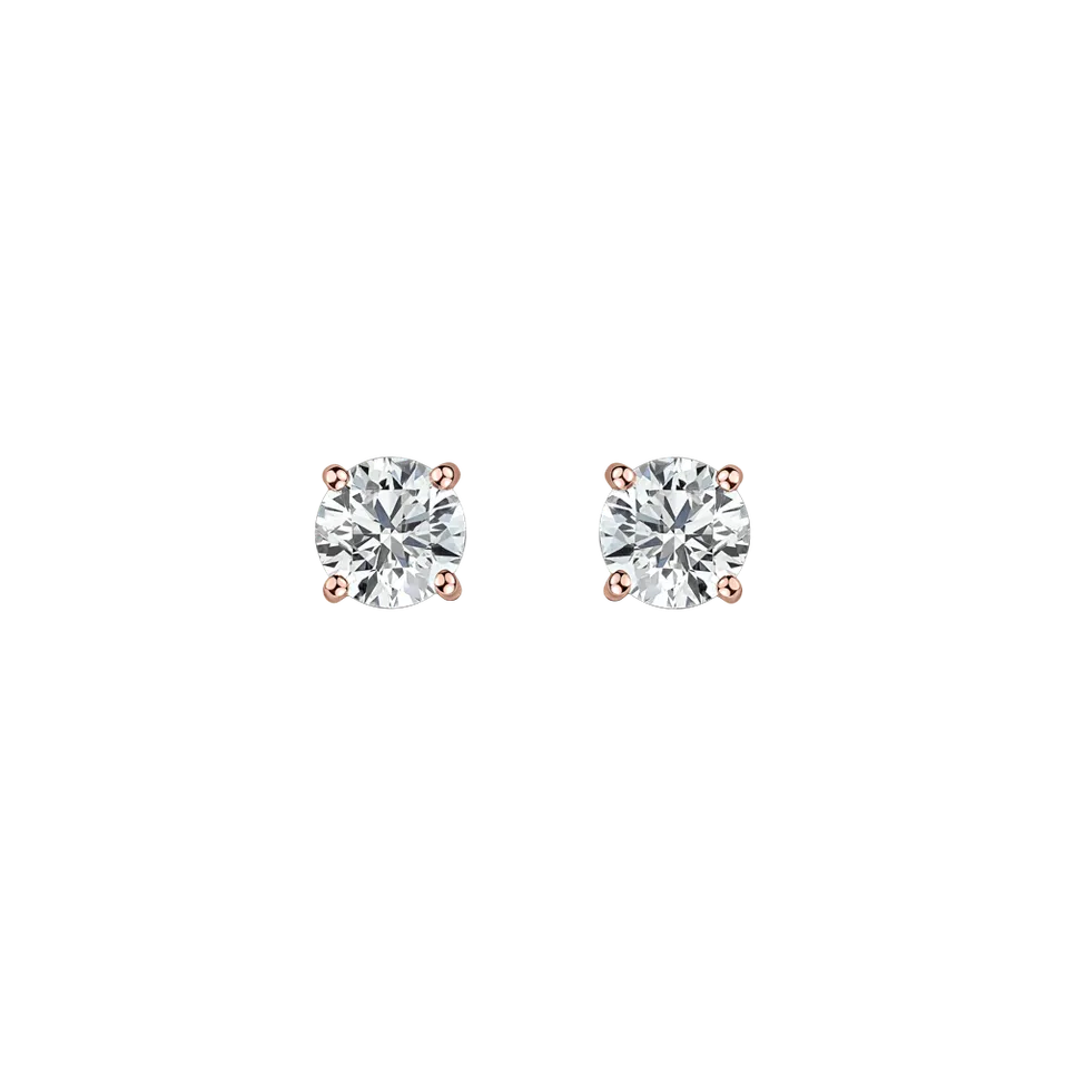 Náušnice s diamantmi Gleam