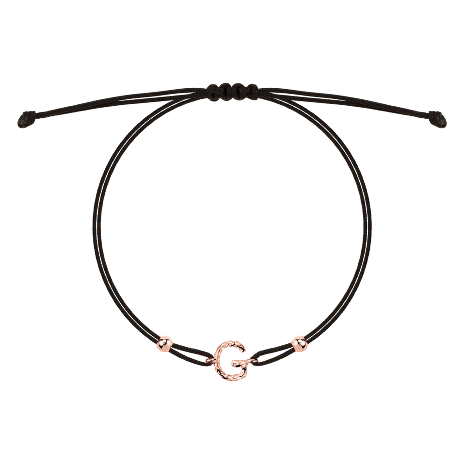 Náramok Spiral Alphabeth G