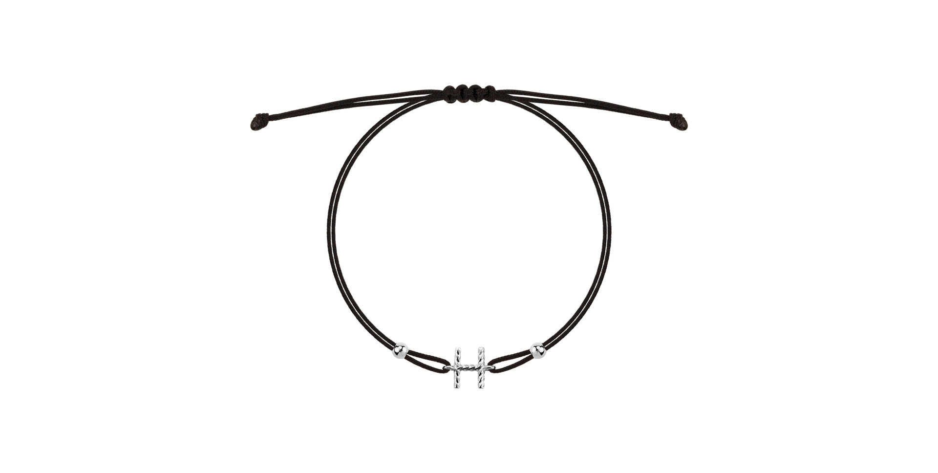 Náramok Spiral Alphabeth H