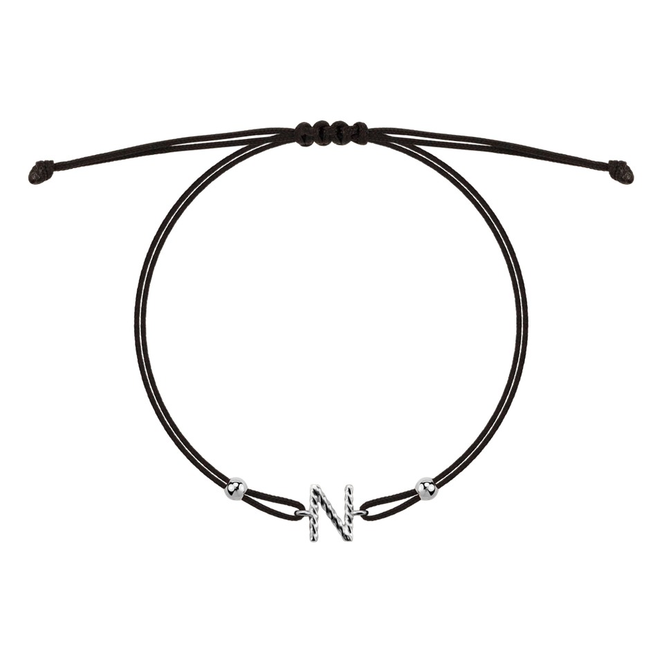 Náramok Spiral Alphabeth  N
