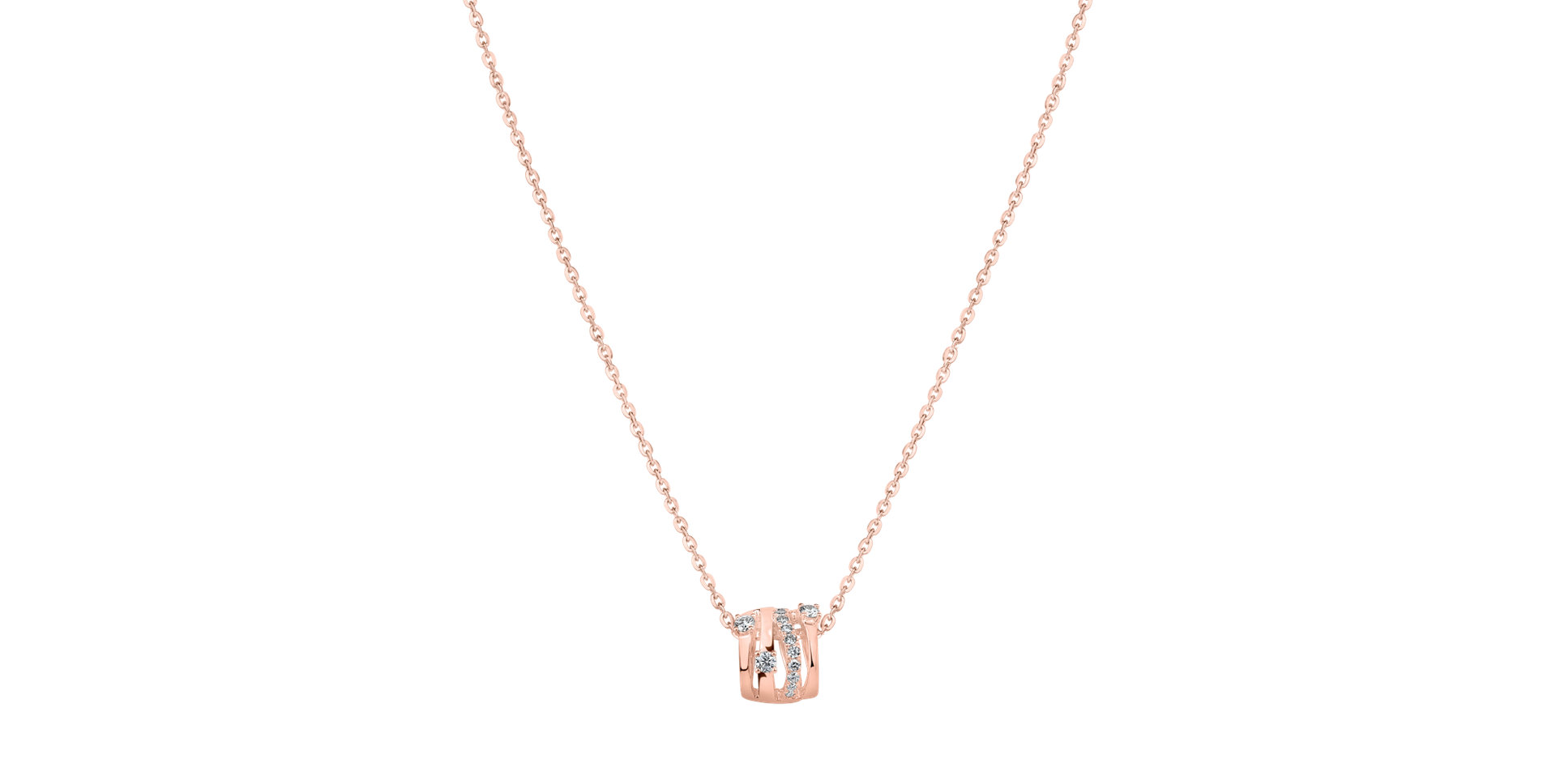 Náhrdelník s diamantmi Tilda