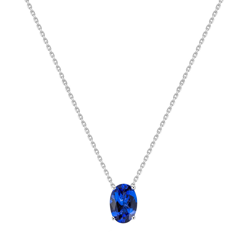 Náhrdelník s tanzanitom Mystic Abyss