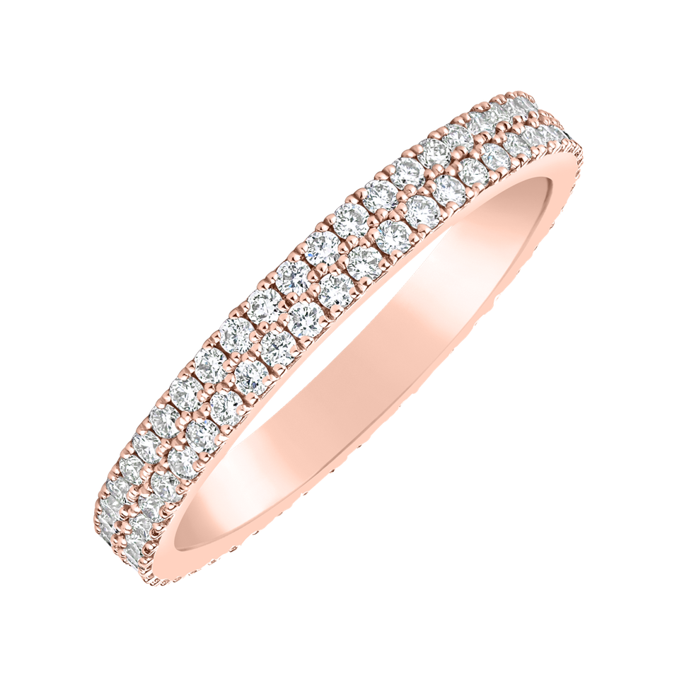 Prsteň s diamantmi Lola