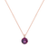 Náhrdelník s diamantmi a rhodolitom Seraphita2