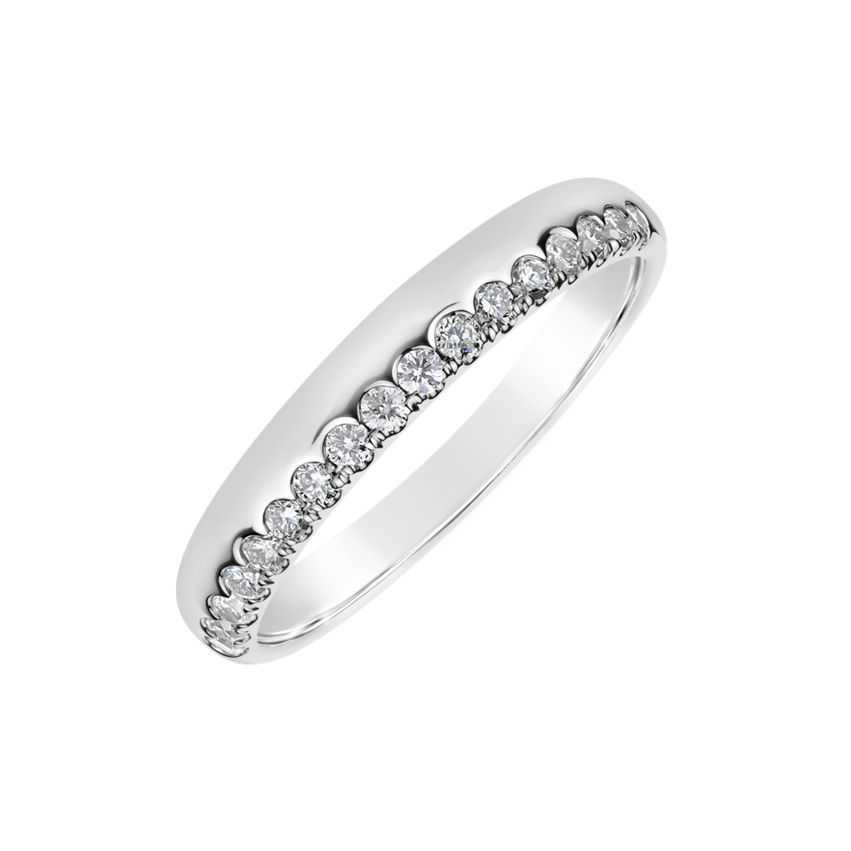 Prsteň s diamantmi Unique Love