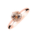 Prsteň s morganitom Eternal Joy2