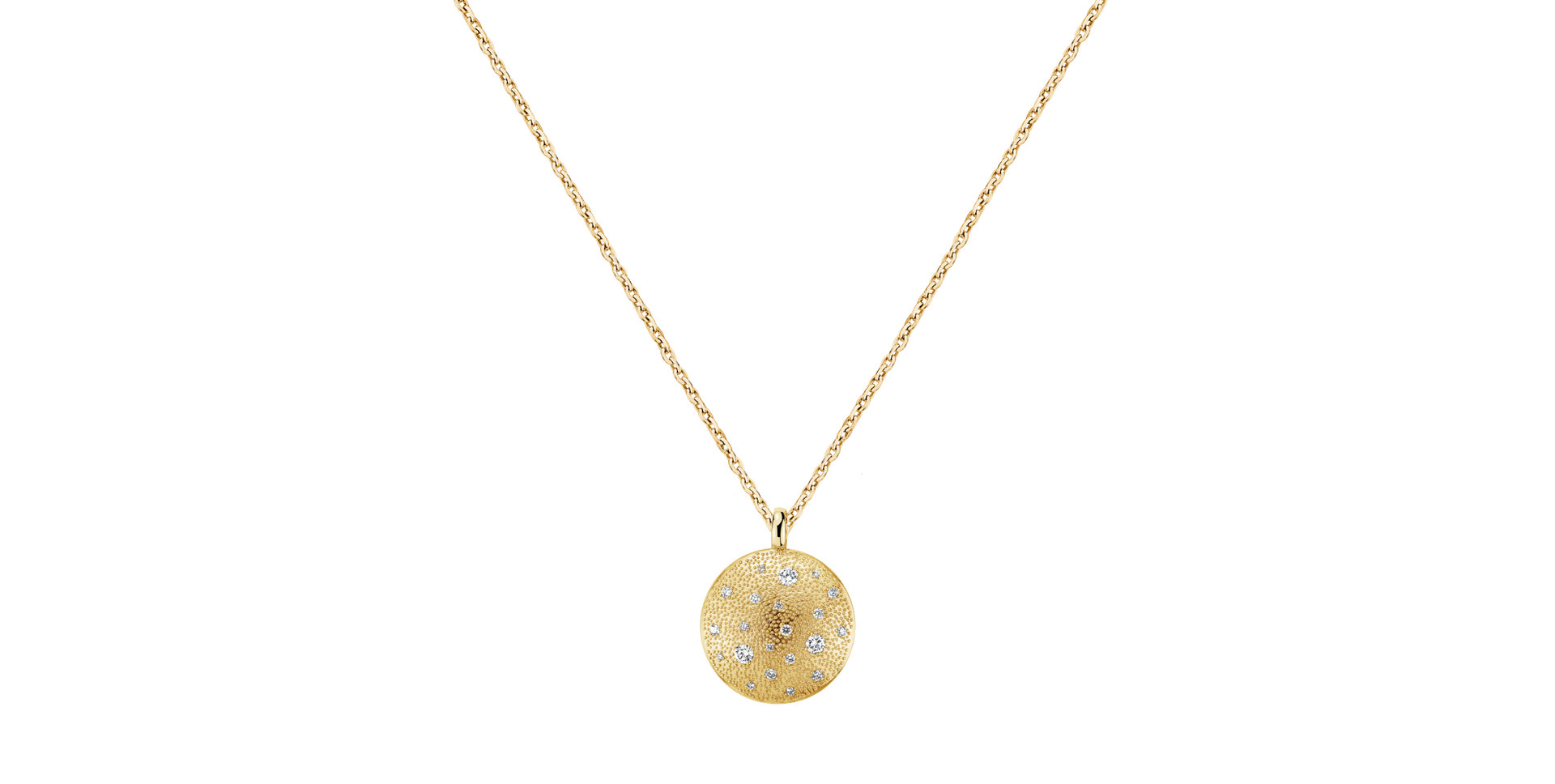 Náhrdelník s diamantmi Noble Aura