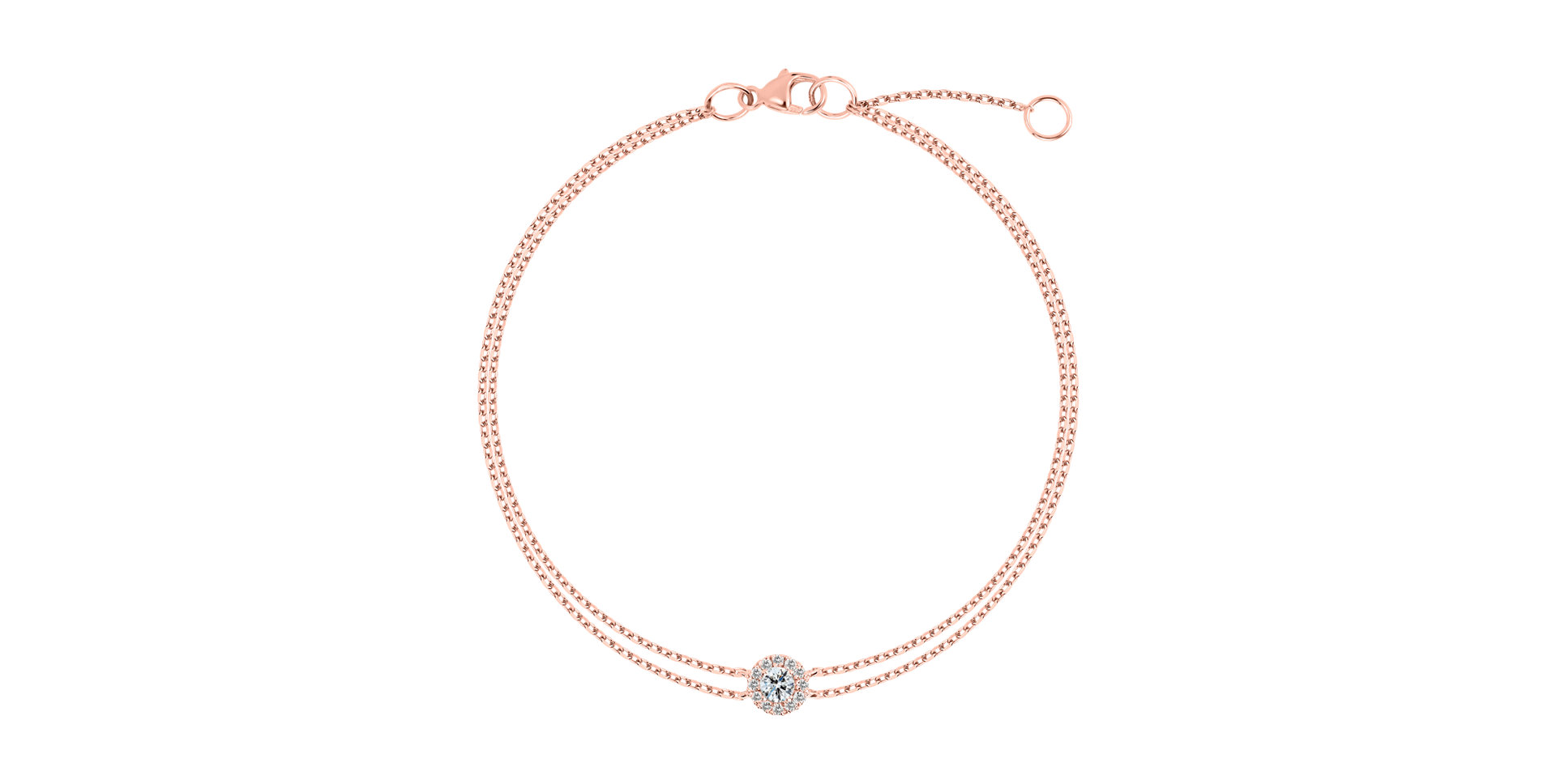 Náramok s diamantmi Clarice