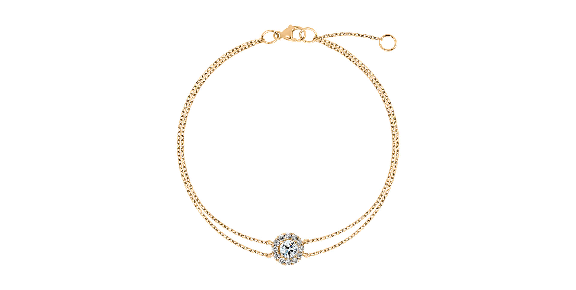 Náramok s diamantmi Clarice