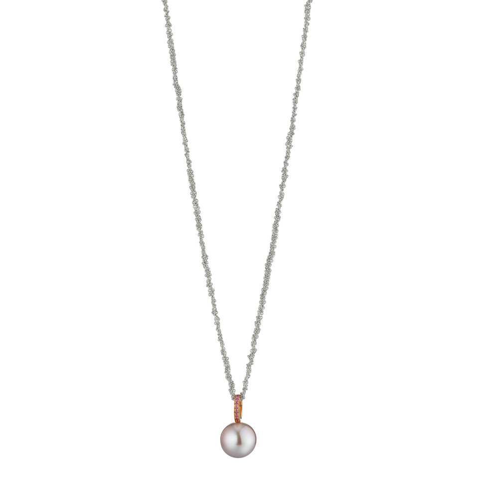 Prívesok s diamantmi a perlou Young Basics Collier