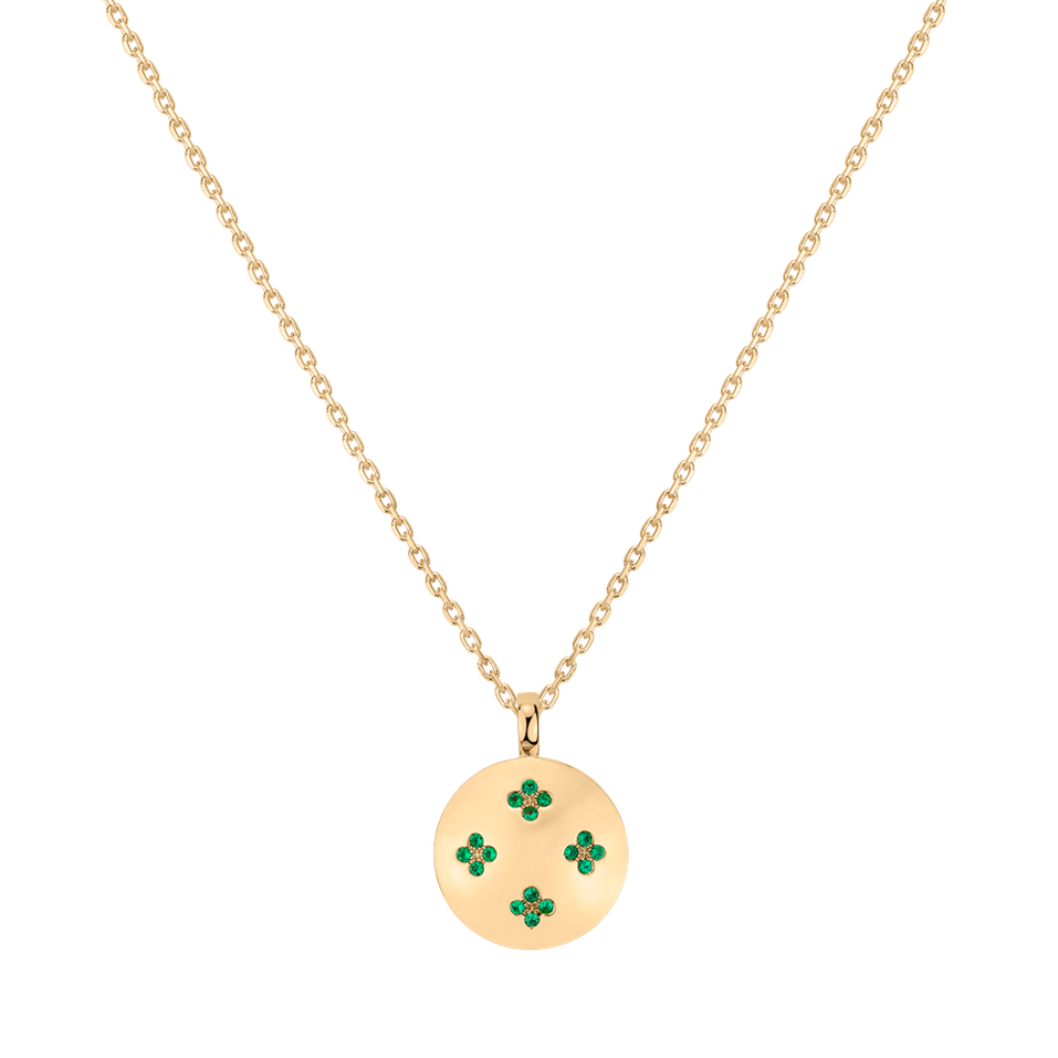 Náhrdelník so smaragdmi Aveline
