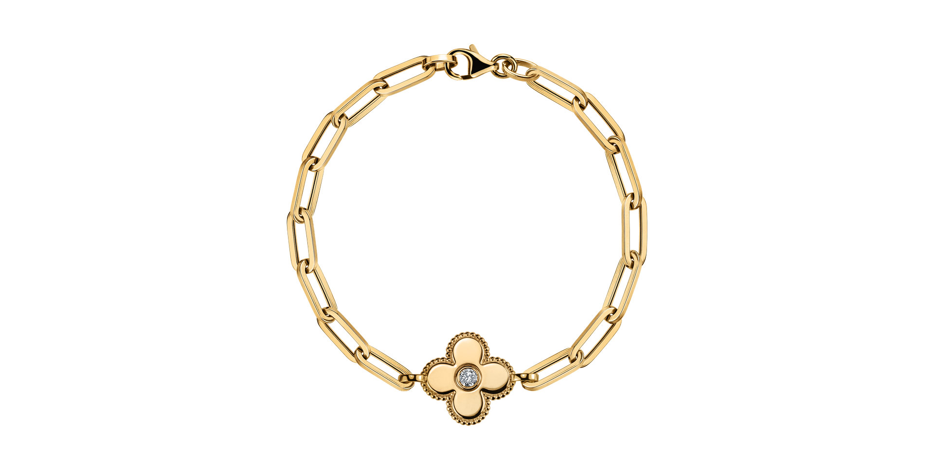 Náramok s diamantom Lucky Chick