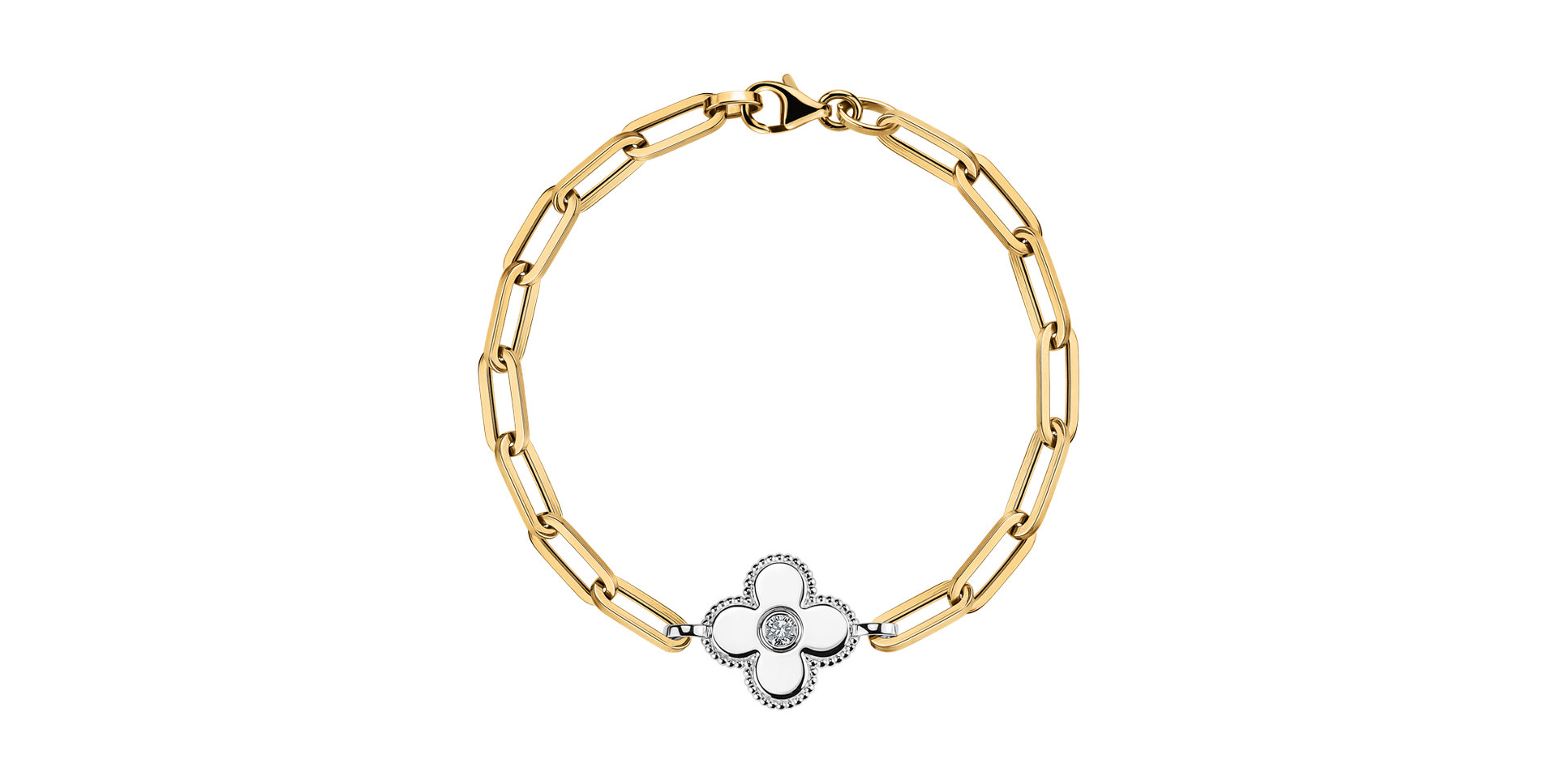 Náramok s diamantom Lucky Chick