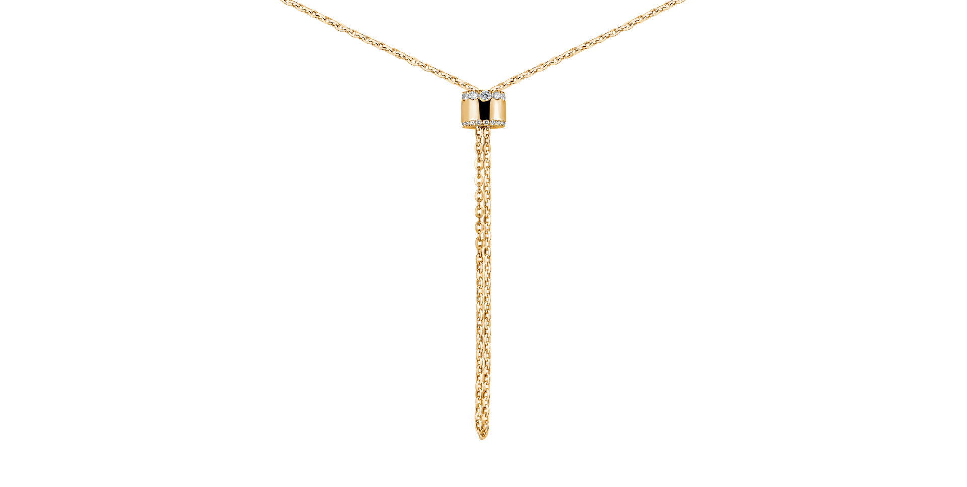 Náhrdelník s diamantmi Ebba