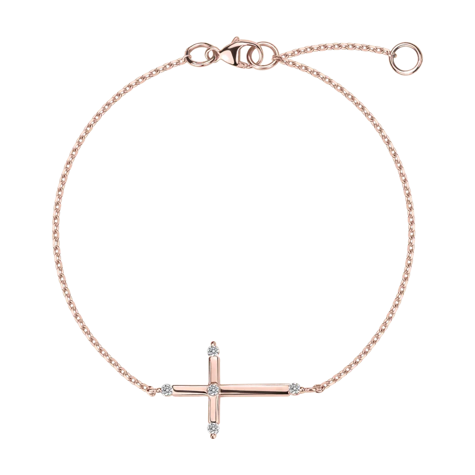 Náramok s diamantmi Holy Cross