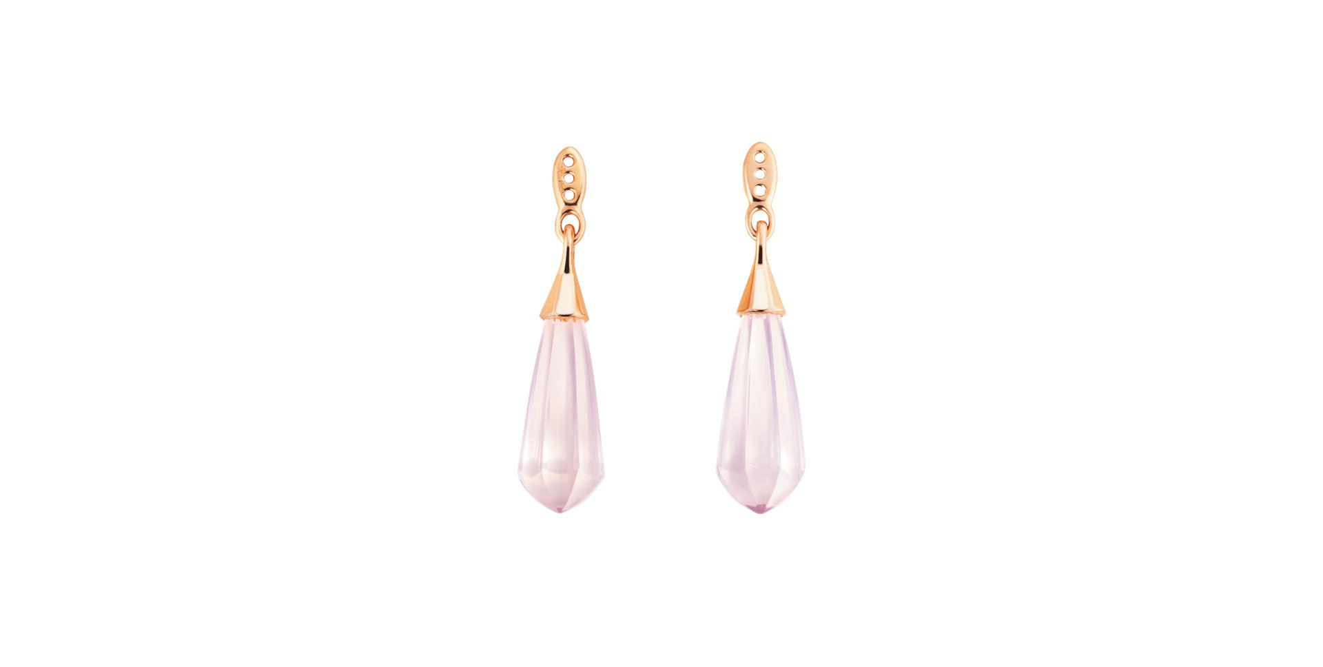 Náušnice/prívesok s ruženínom My Sunshine