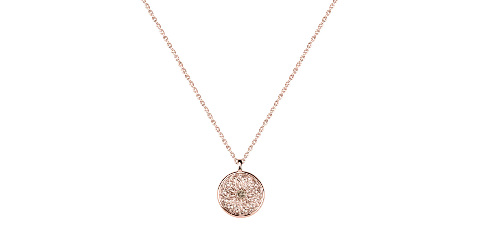 Náhrdelník s diamantom Mirelleon