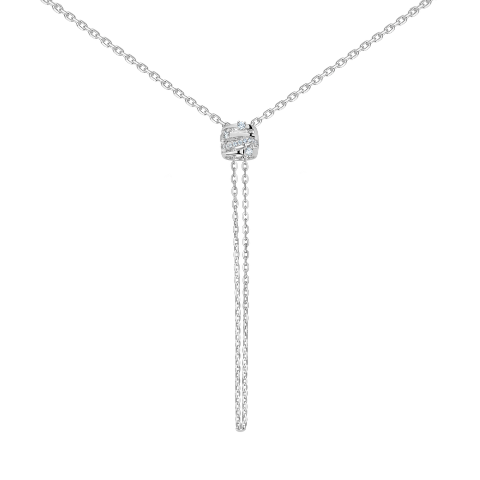 Náhrdelník s diamantmi Golden Verse