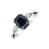 Prsteň s diamantmi Midnight Cordelia2