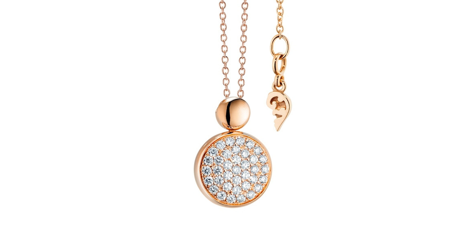 Náhrdelník s diamantmi Diamond necklace