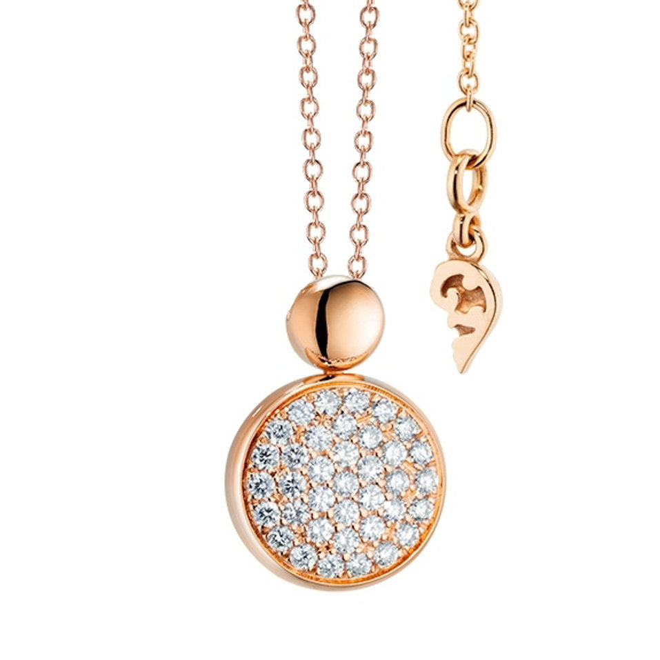 Náhrdelník s diamantmi Diamond necklace