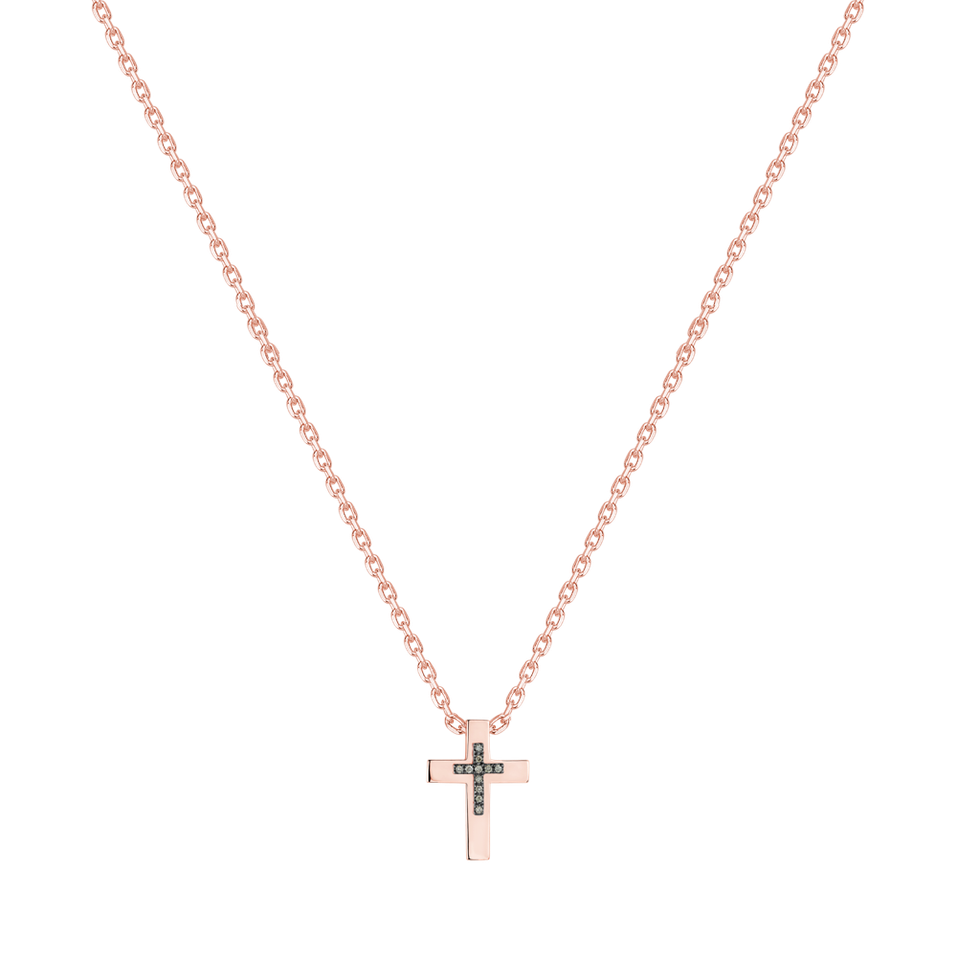 Náhrdelník s diamantmi Cross