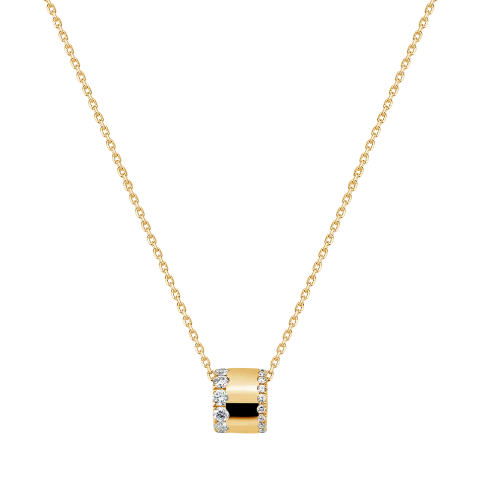 Náhrdelník s diamantmi Rynel