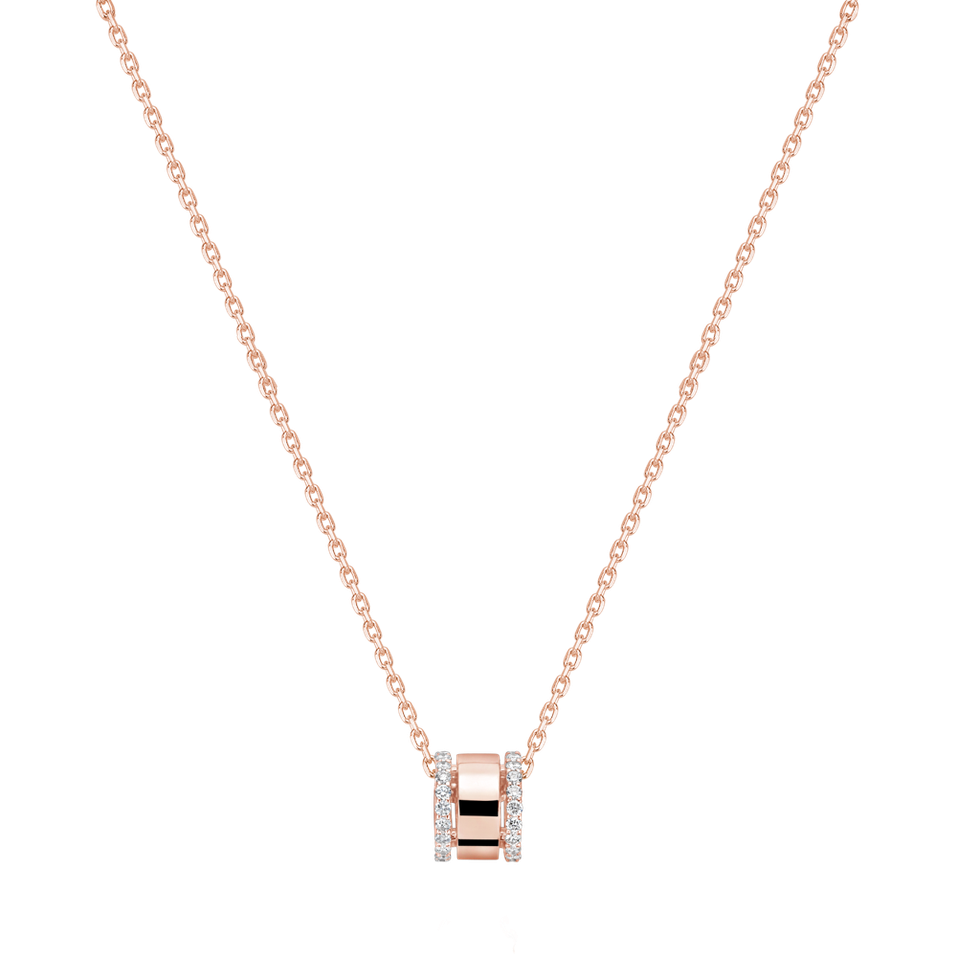 Náhrdelník s diamantmi Dewline