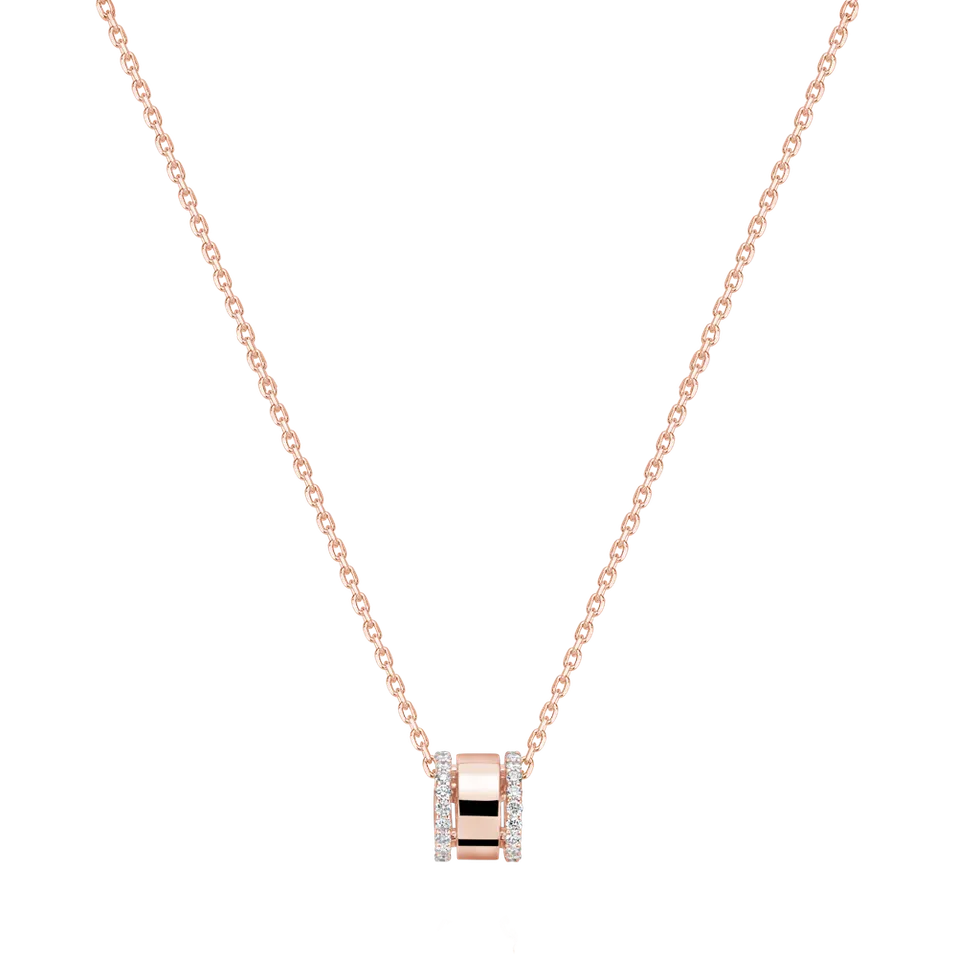 Náhrdelník s diamantmi Dewline