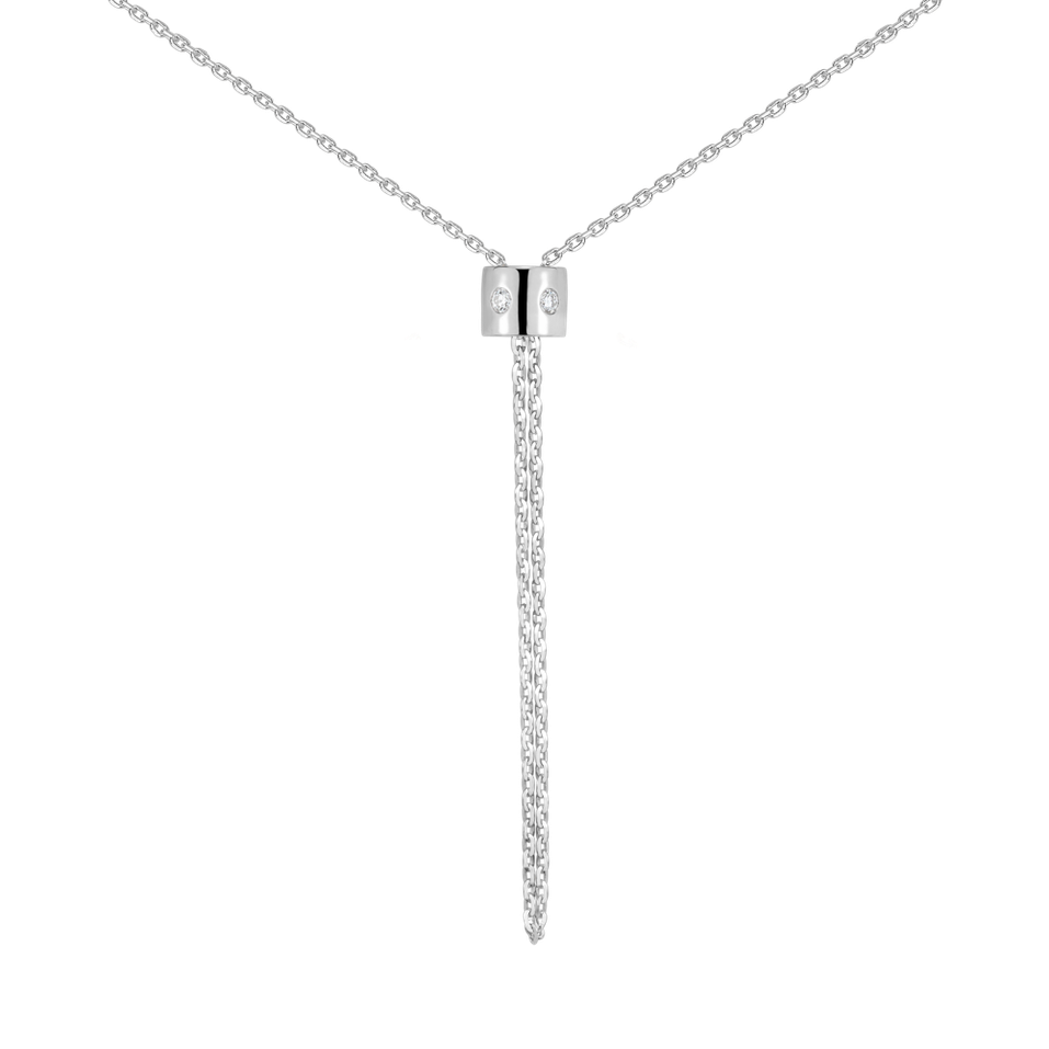 Náhrdelník s diamantmi Despina