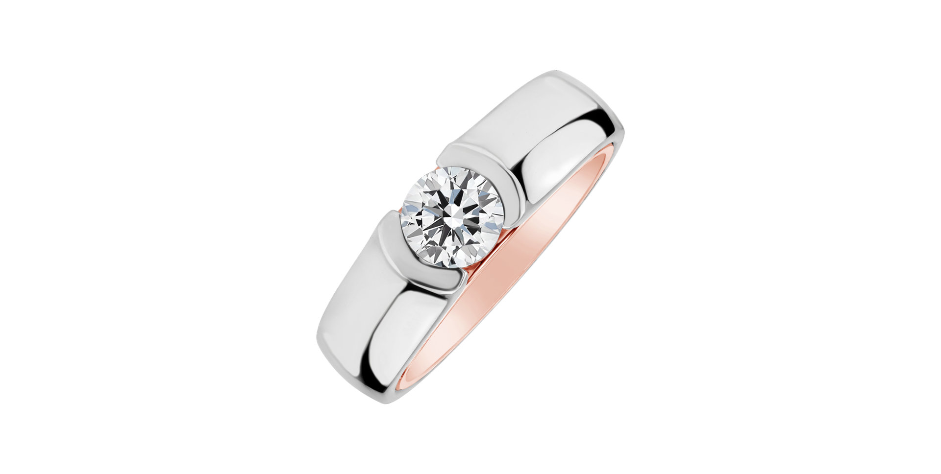 Prsteň s diamantom Lioren